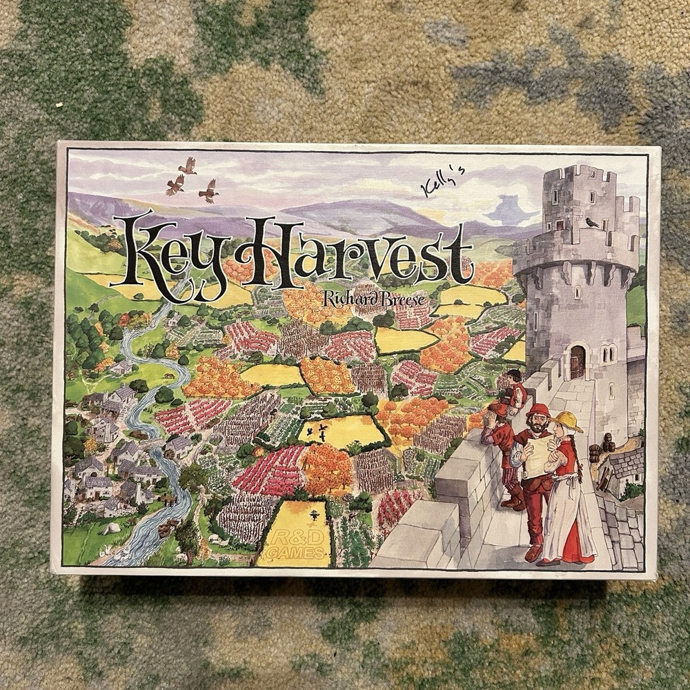 Key Harvest Board Game 2002 Richard Breese R&D Games AbacusSpiele Strategy